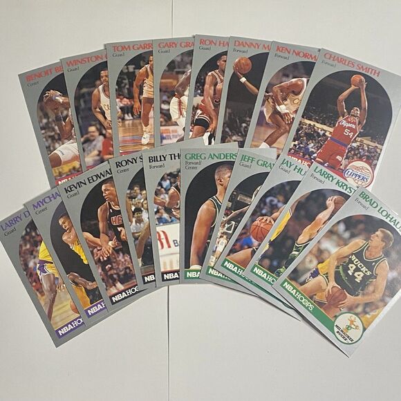 1990 NBA Hoops Basketball Cards Lot - 146 Cards Vintage - Picture 6 of 12
